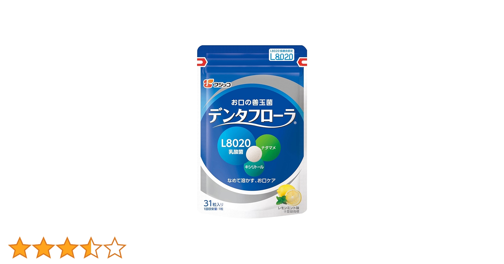 Amazon.co.jp: フジッコ デンタフローラ (31粒入り/約1ヶ月分) 1袋